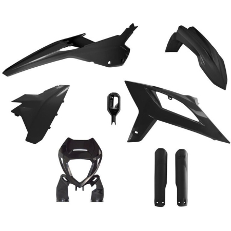 Kit Plastiques Racetech Noir 1110097003 - Carénage et protection RACETECH