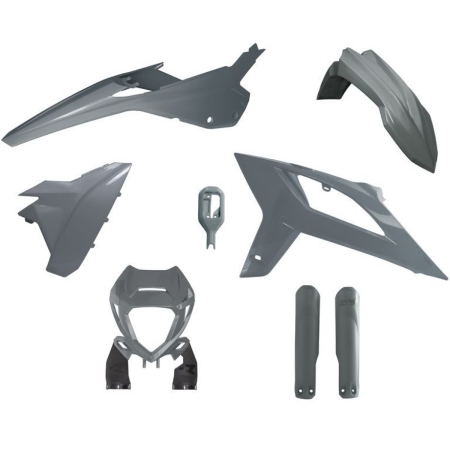 Kit Plastiques Racetech Quantum Gris 1110097004 - Carénage et protection RACETECH