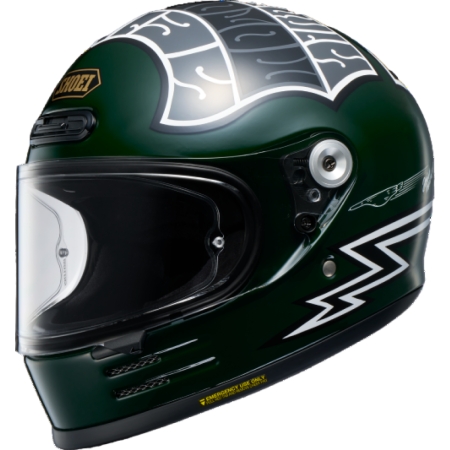 Casque Shoei Glamster 06 Heiwa Motorcycle Tc-4 Noir Blanc - Casque Intégral SHOEI