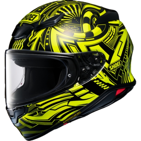 Casque Shoei NXR2 Beaut TC3 Jaune Noir - Casque Intégral SHOEI