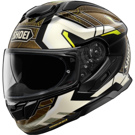 Casque Shoei GT-AIR 3 Hike TC-11 Blanc Noir Marron - Casque Intégral SHOEI