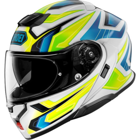 Casque Shoei Neotec 3 Anthem TC-3 Noir Jaune Bleu - Casque Modulable SHOEI