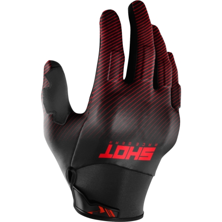 Gants Cross Shot Drift Rim Rouge