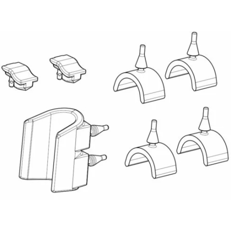 Tampons Caoutchouc Valises Latérales Shad SH38X