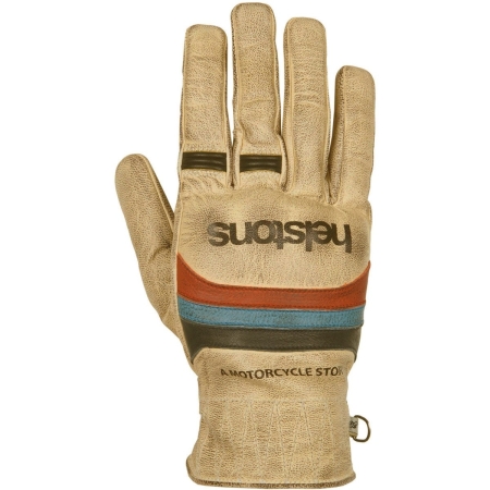 Gants Helstons Mora Beige Bleu Rouge