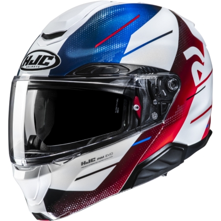 Casque HJC RPHA 91 Blat MC21 Blanc Bleu Rouge