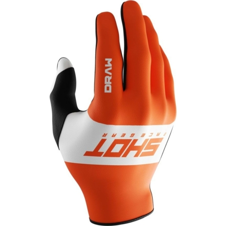 Gants Cross Shot Draw Sky Orange Blanc Noir