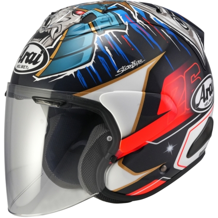 Casque Arai SZ-R VAS Evo Pedrosa Shogun Replica - Casque Jet ARAI