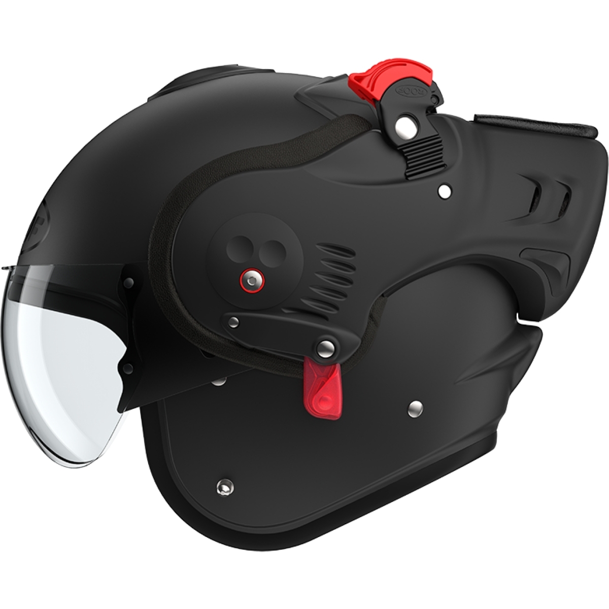Casque Roof RO5 Boxer Alpha Noir Mat - Casque Modulable
