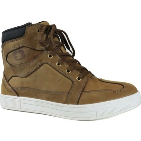 Baskets Harisson Branco Marron Blanc