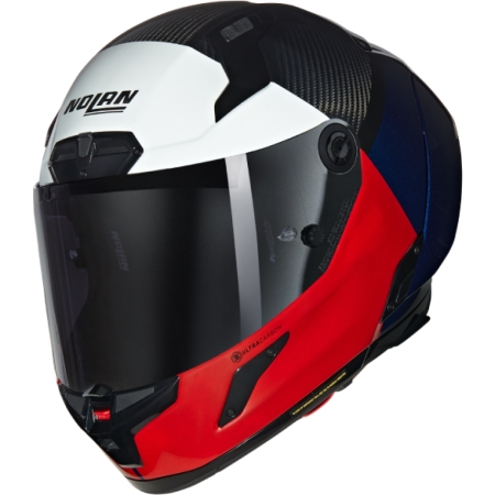 Casque Nolan X-804 RS UC Blocco 348 Rouge Bleu Noir
