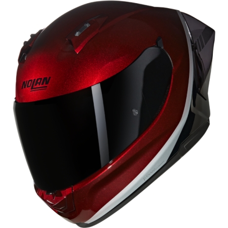 Casque Nolan N60-6 Sport Verniciatura Speciale 349 Rouge Noir Gris