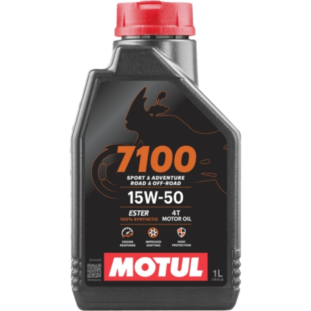Huile Moteur Motul 7100 4T 15W50 - 1 Litre