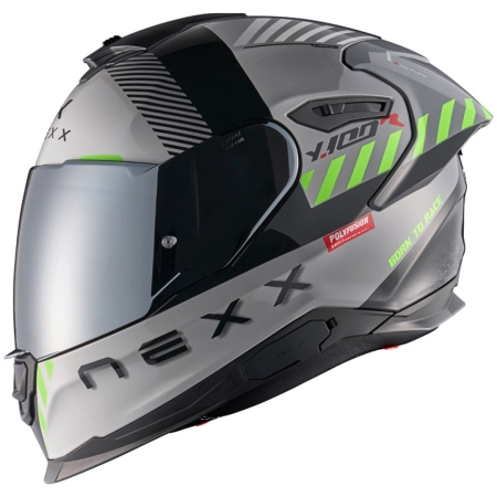 Casque Intégral Nexx Y.100R Fade Gris Noir