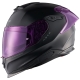 Casque Nexx Y.100R Subsonic Noir Rose Mat
