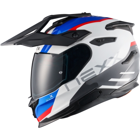 Casque Nexx Y.Travl Quest Blanc Bleu Rouge