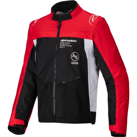 Veste Cross Alpinestars Pro-Dura Noir Brillant Rouge Blanc