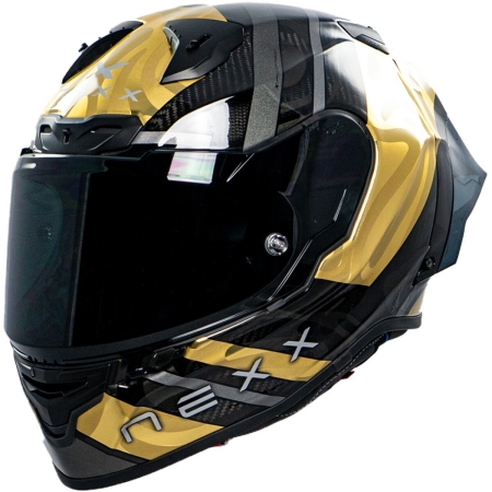 Casque Nexx X.R3R Swirl Carbon Or - Casque Intégral NEXX