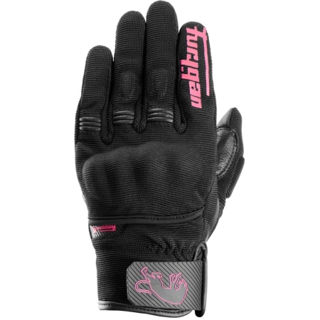 Gants Femme Furygan Jet Lady D3O® Evo Noir Rose