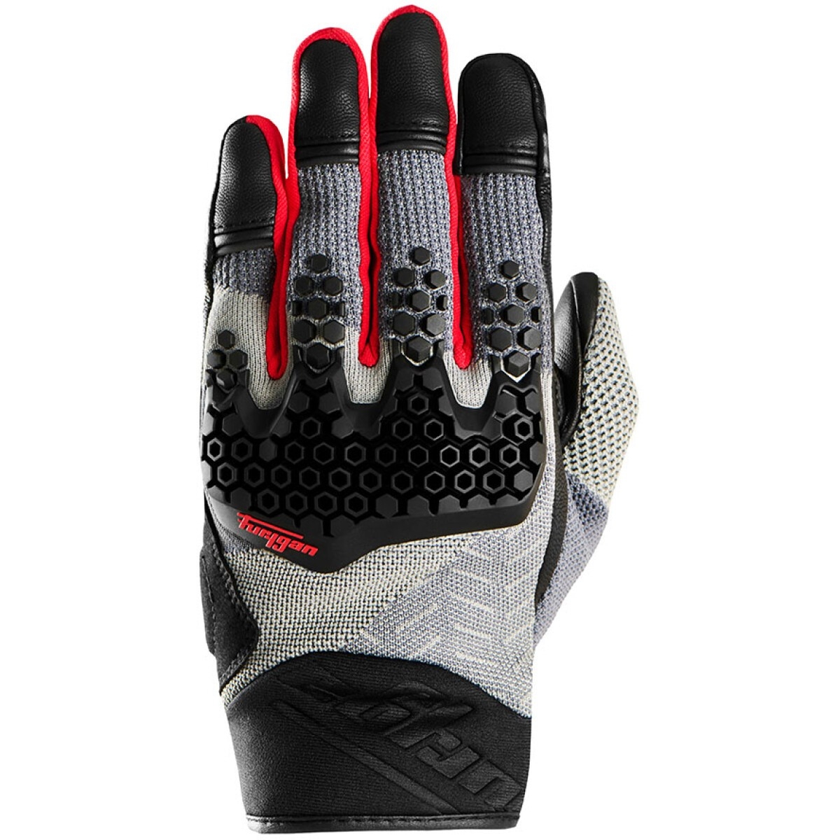 Gants Furygan Jack Noir Gris Rouge
