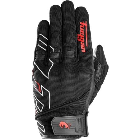 Gants Furygan Jet Neon D3O® Noir Blanc Rouge