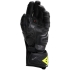 Gants Dainese Fiero Metal Noir Eau Jaune Fluo