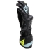 Gants Dainese Fiero Metal Noir Eau Jaune Fluo