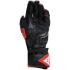 Gants Dainese Fiero Metal Noir Rouge Lava Blanc