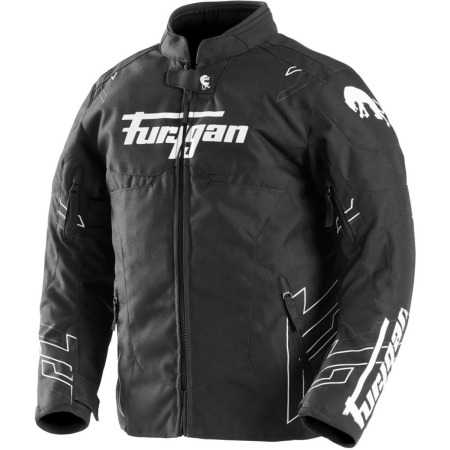 Blouson Enfant Furygan Neon Noir Blanc Anthracite - Equipement Enfant FURYGAN