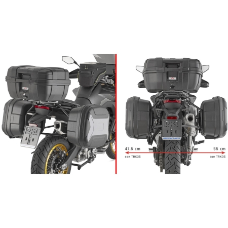 Support Valises Givi PLO9260MK Voge Valico 900 DSX (2024+)