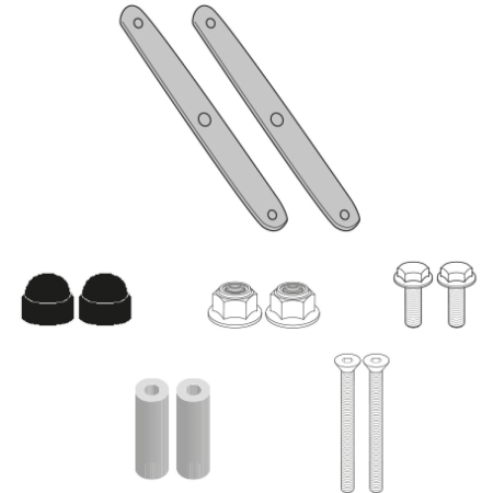 Kit Fixation Pare-Brise Givi Pour Aprilia SR GT 125/200 (2022+)