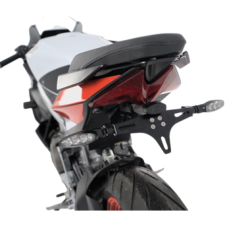 Support De Plaque R&G Racing Noir Aprilia RS 457 - Électricité R&G RACING