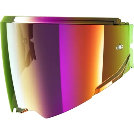 Visière Shark OXO Grande Calotte L-XL-XXL Iridium Arc-En-Ciel - Accessoires Casques SHARK