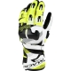 Gants Macna Powertrack 2.0 Noir Jaune Fluo Blanc
