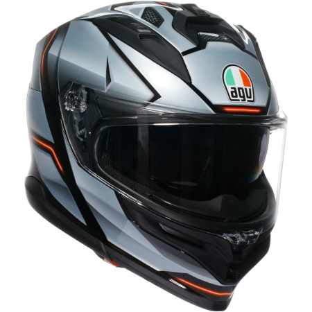 Casque AGV K7 Mplk Jaeger Noir Argent