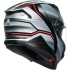 Casque AGV K7 Mplk Jaeger Noir Argent