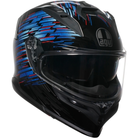 Casque AGV K7 Mplk Genisys Noir Bleu Gris