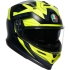Casque AGV K7 Mplk Glimpse Noir Jaune Fluo