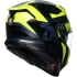 Casque AGV K7 Mplk Glimpse Noir Jaune Fluo