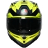 Casque AGV K7 Mplk Glimpse Noir Jaune Fluo
