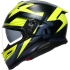 Casque AGV K7 Mplk Glimpse Noir Jaune Fluo