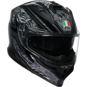 Casque AGV K7 Mplk Damascus Noir Argent
