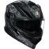 Casque AGV K7 Mplk Damascus Noir Argent