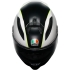 Casque AGV K7 Mplk Super 46 Blanc Noir Jaune Fluo