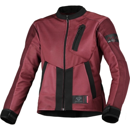 Blouson Femme Macna Torida Noir Rouge