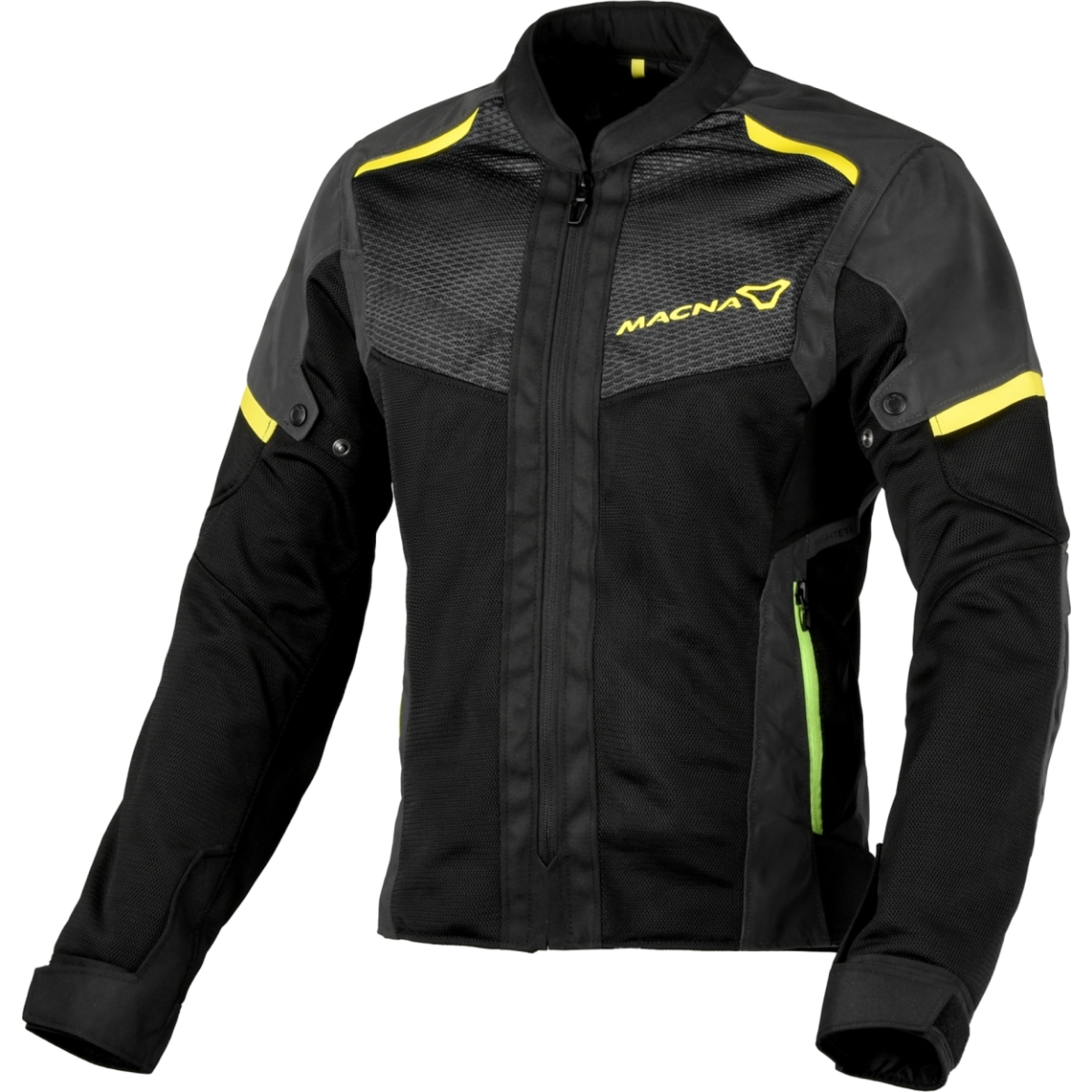 Veste Femme Macna Orcano 2.0 Night Eye Noir Jaune Fluo