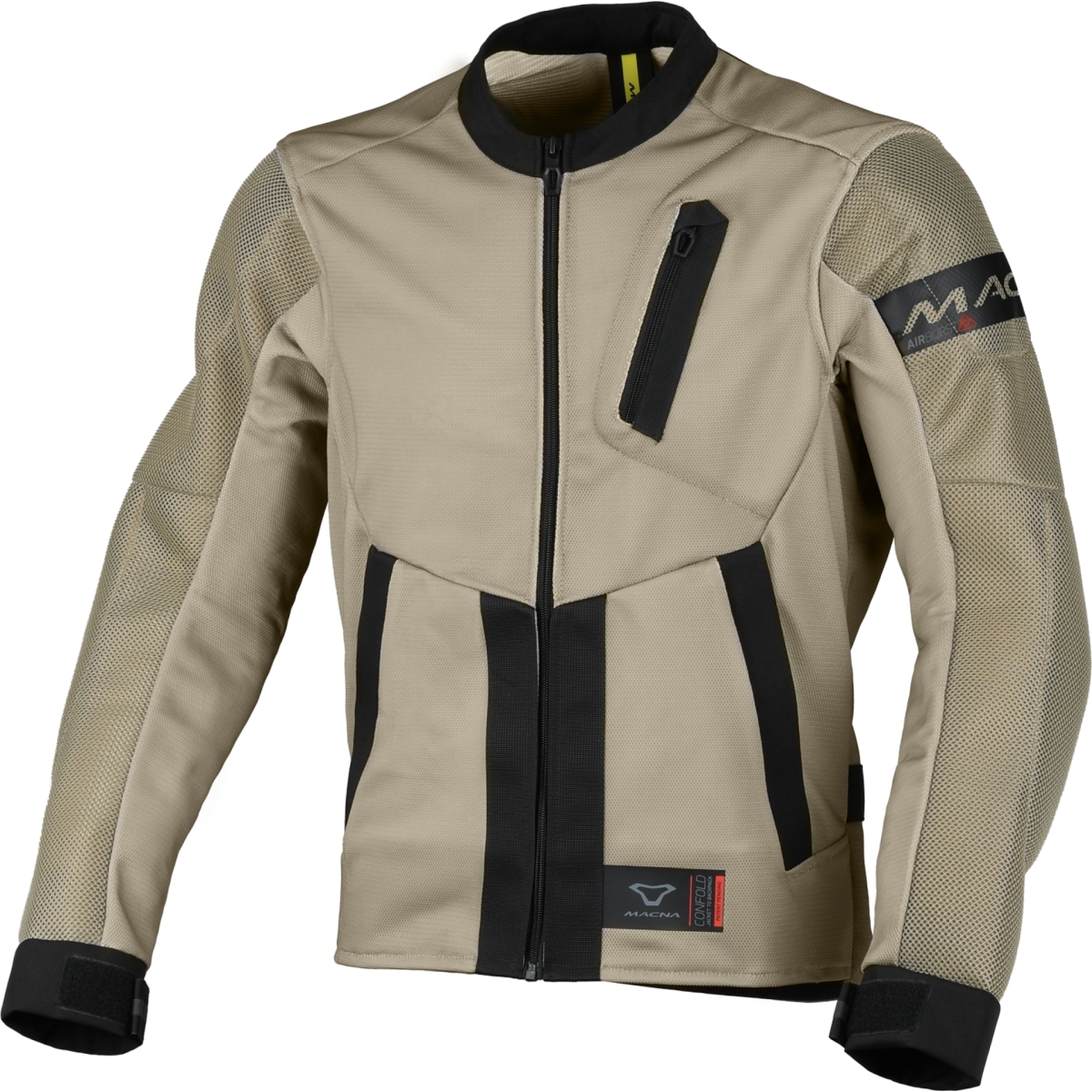 Blouson Macna Torido Noir Taupe