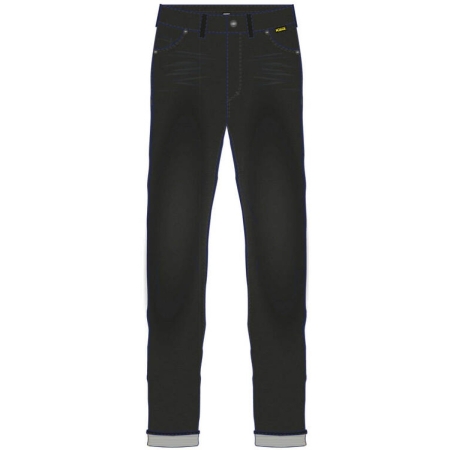 Jean RST Tapered Fit Renforcé Court Noir - Pantalon moto RST