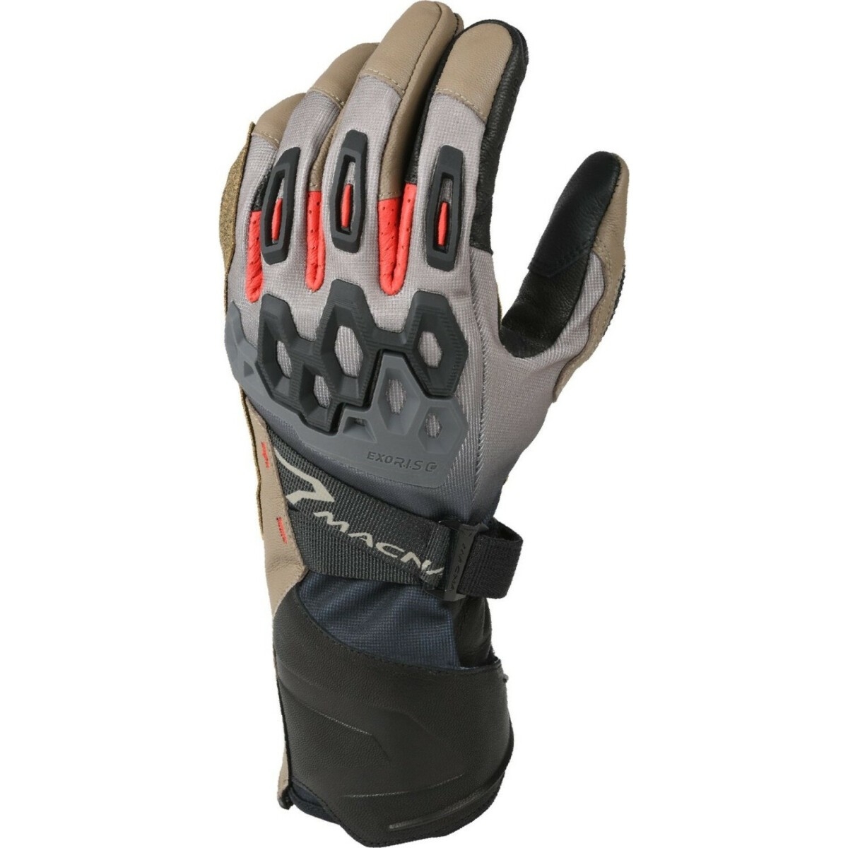 Gants Macna Tanamax Taupe Noir Gris