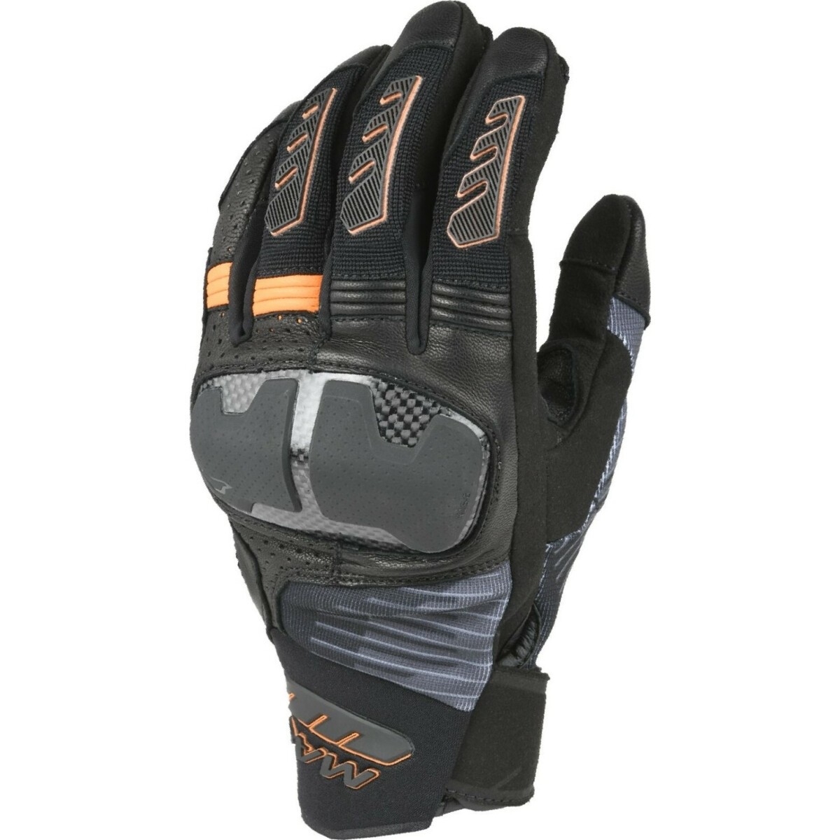 Gants Macna Rime 2.0 Noir Orange